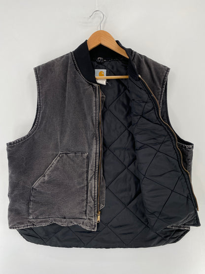 90's CARHARTT Made in USA Size XXL Duck Vest / E8862J