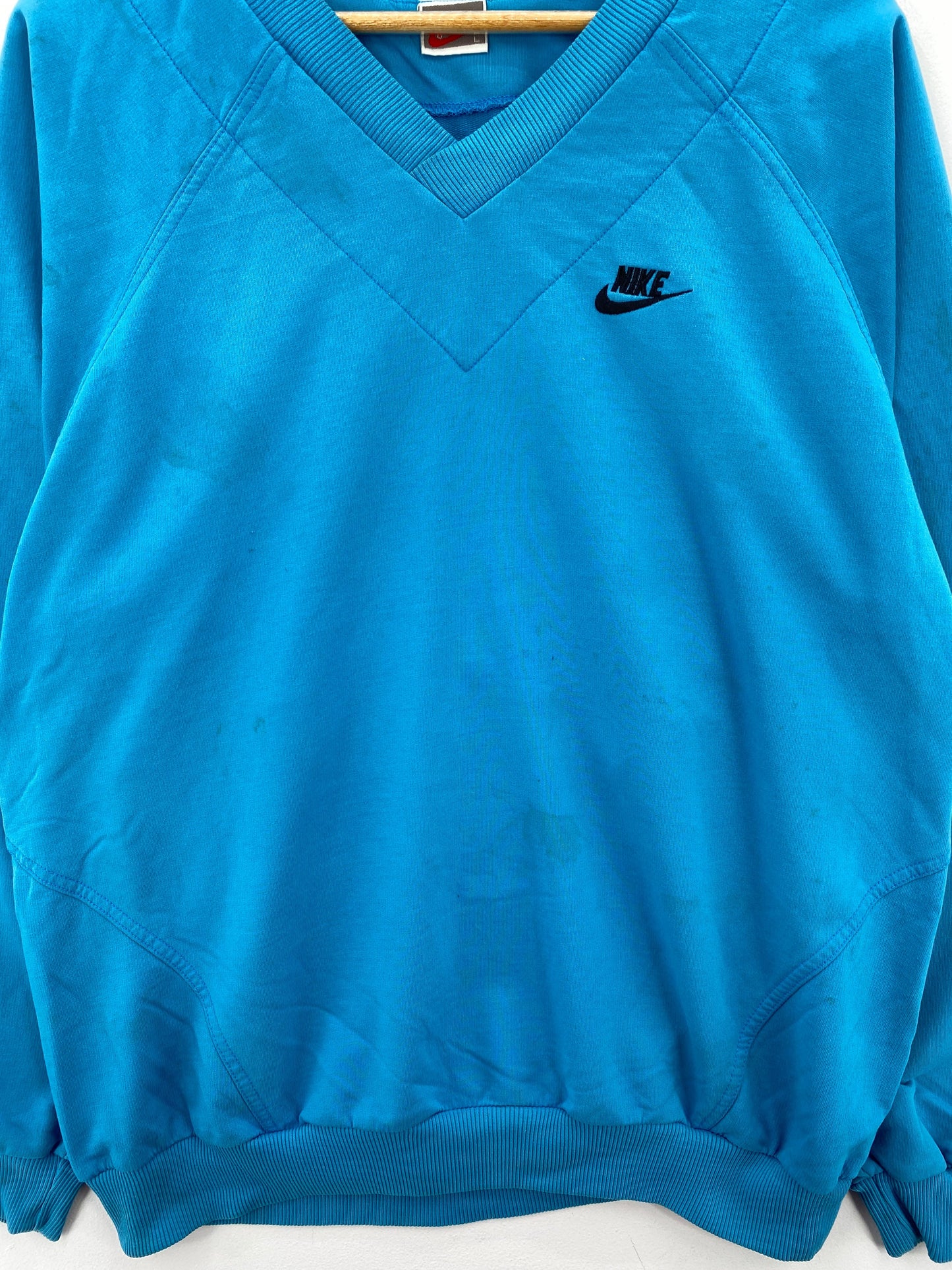 90's NIKE Silver Tag Size No Tag (Approx.L) Vintage Sweat-Shirt / G6122S