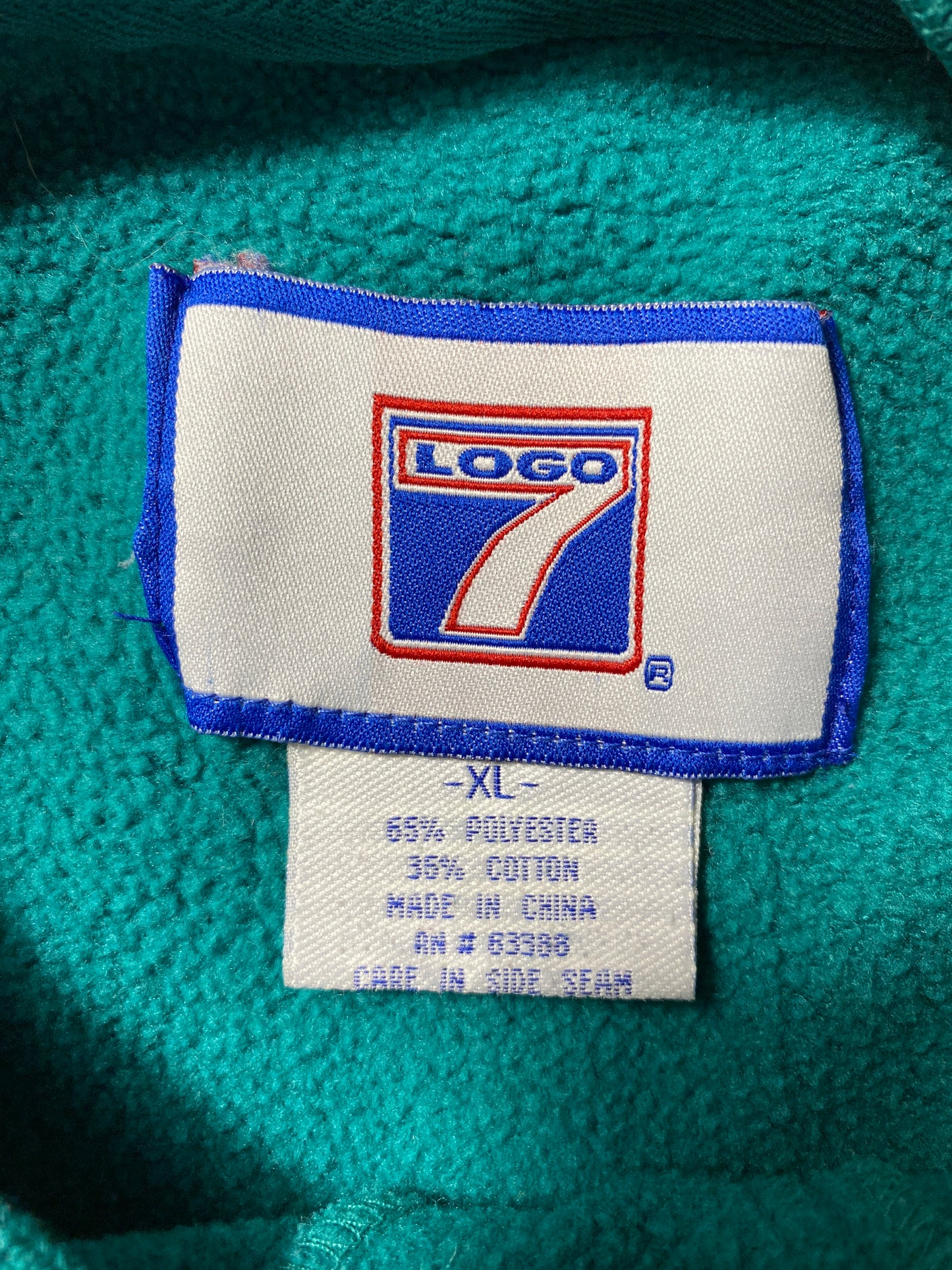 00' MIAMI DOLPHINS Size XL Vintage NFL Sweat-Shirt / F535S