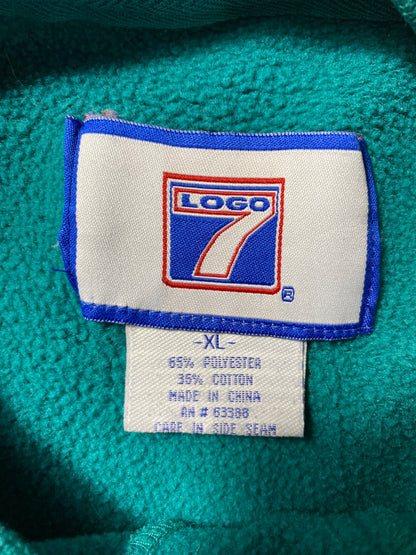 00' MIAMI DOLPHINS Size XL Vintage NFL Sweat-Shirt / F535S