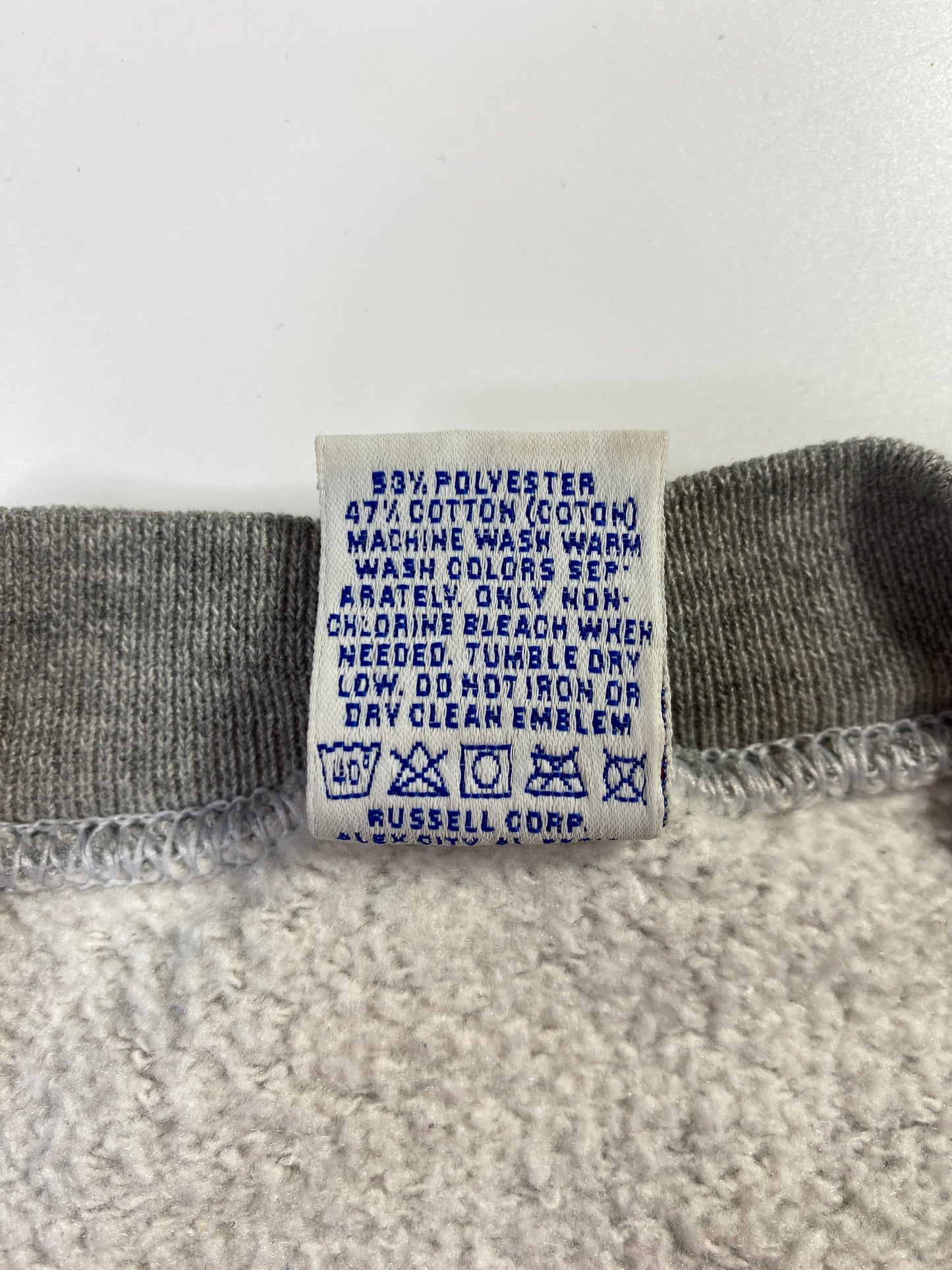 90's PLATTSBURGH Made in USA Size L College Sweat-Shirt / G4475S