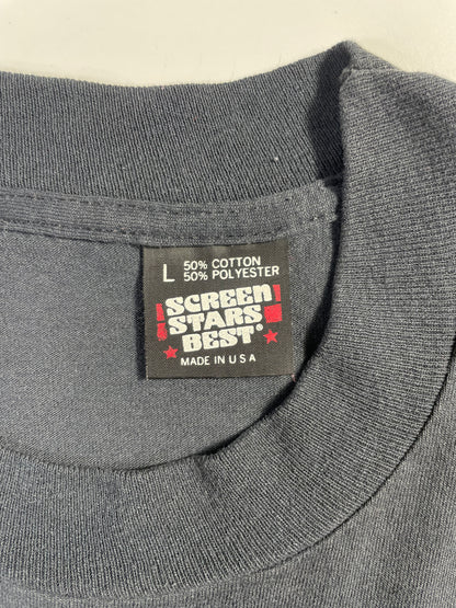 90's SOUND BITES Made in USA Size L Vintage T-Shirt / E8614T