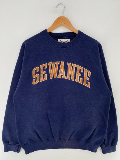90's SEWANEE Made in USA Size L Vintage College Sweat-shirt / E9899S