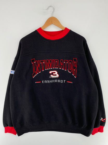 00' NASCAR DALE EARNHARDT Size XL Vintage Racing Sweat-shirt / E9163S