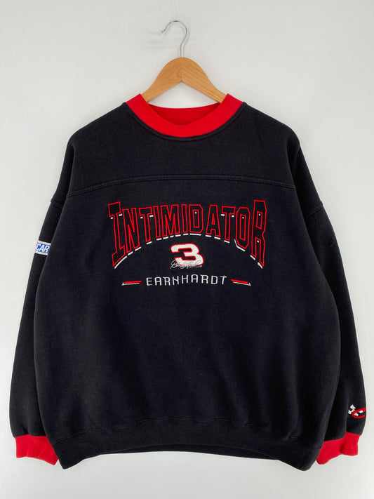 00' NASCAR DALE EARNHARDT Size XL Vintage Racing Sweat-shirt / E9163S
