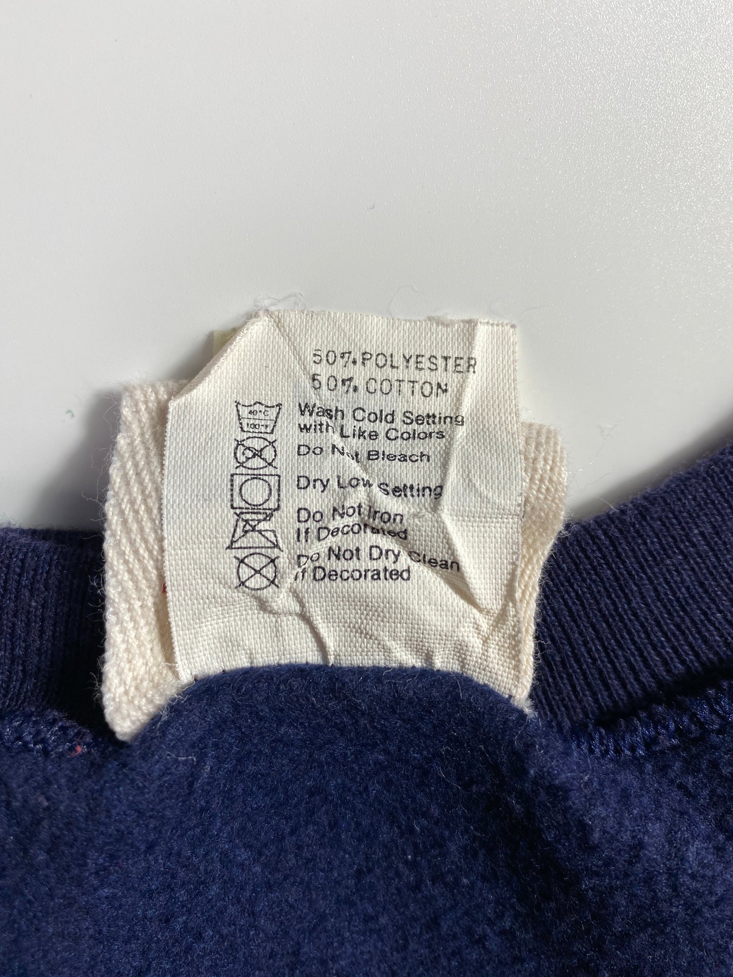 90's NOTRE DAME MAde in USA Size L Vintage College Sweat-shirt / F141S