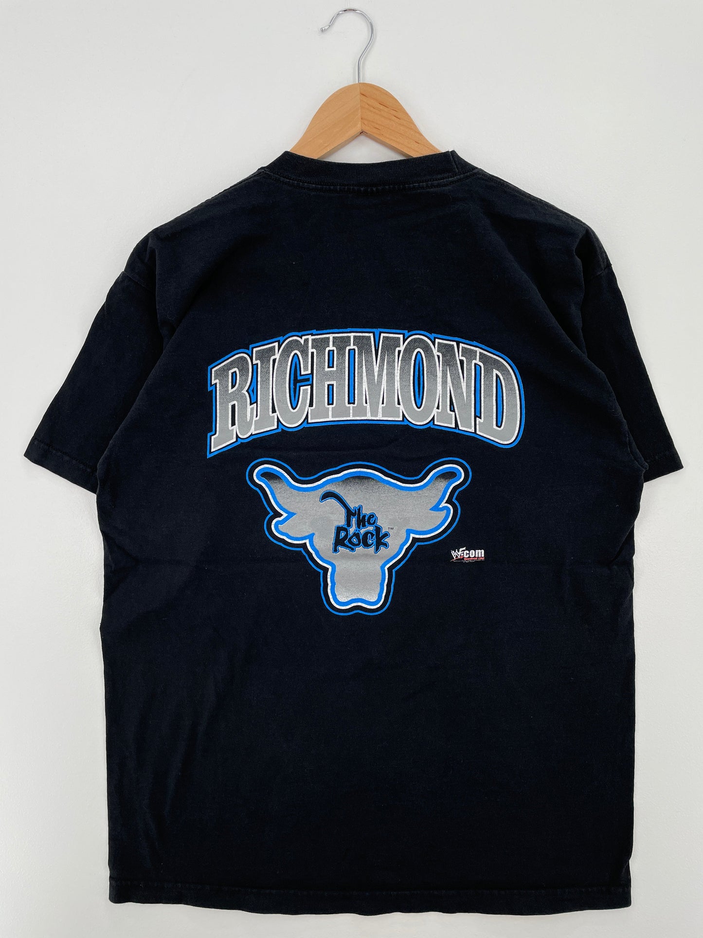 90's THE ROCK WWF Made in USA Size L Vintage T-Shirt / F1842T