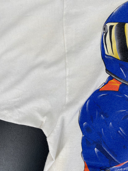 1997 HOT WHEELS KYLE PETTY Made in USA Size XL Vintage Racing T-Shirt / F476T