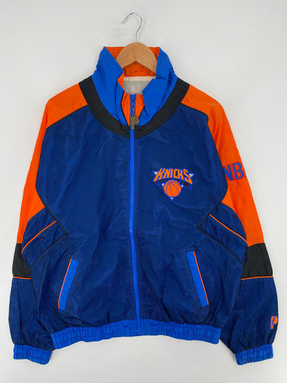 90’s NEW YORK KNICKS Size L Vintage NBA Nylon Jacket / E9052N