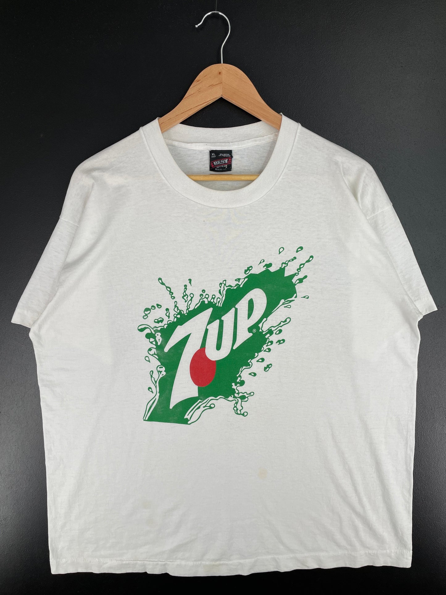 90's 7UP Made in USA Size XL Vintage T-Shirt / E7124T