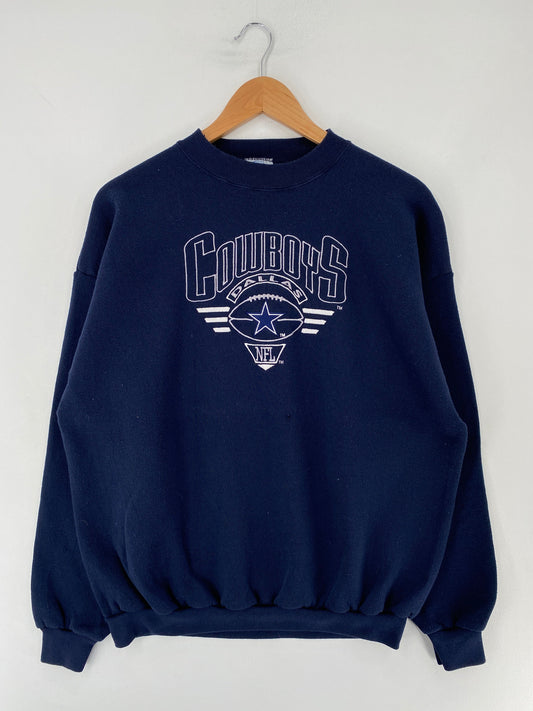 90’s DALLAS COWBOYS Made in USA Size XL NFL Sweat-Shirt / F5768S