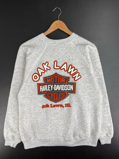 1993 HARLEY DAVIDSON Made in USA Size L Vintage Sweat-Shirt / E9888S
