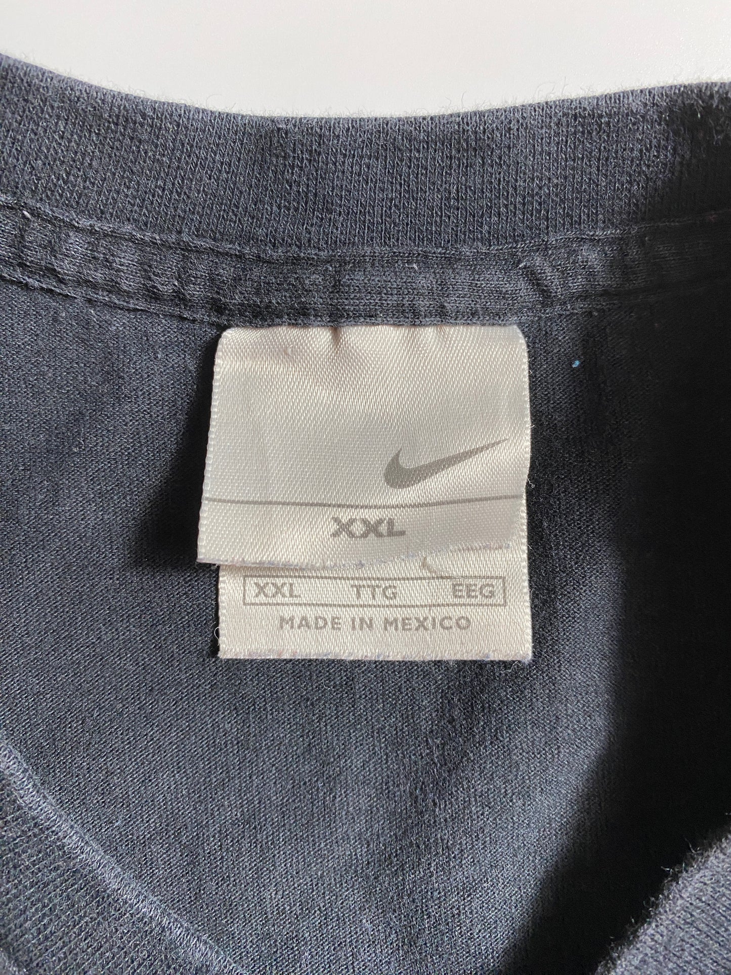 90’s NIKE CENTER SWOOSH Size XXL Vintage Long Sleeves T-Shirts / E9106T