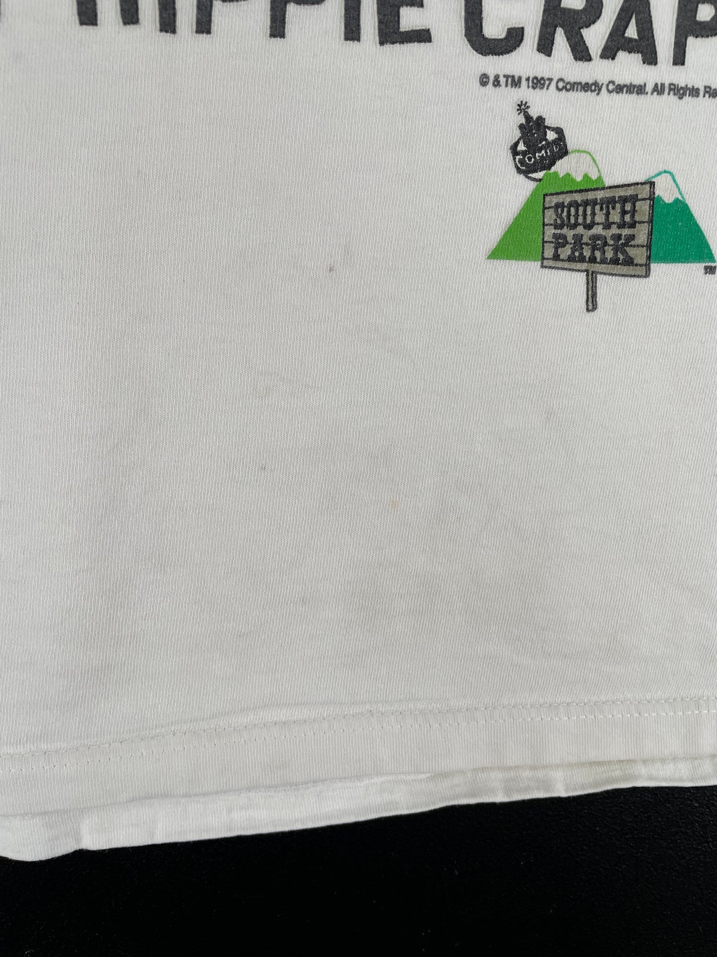 1997 SOUTH PARK Size Approx.L Vintage T-Shirt / E8067T