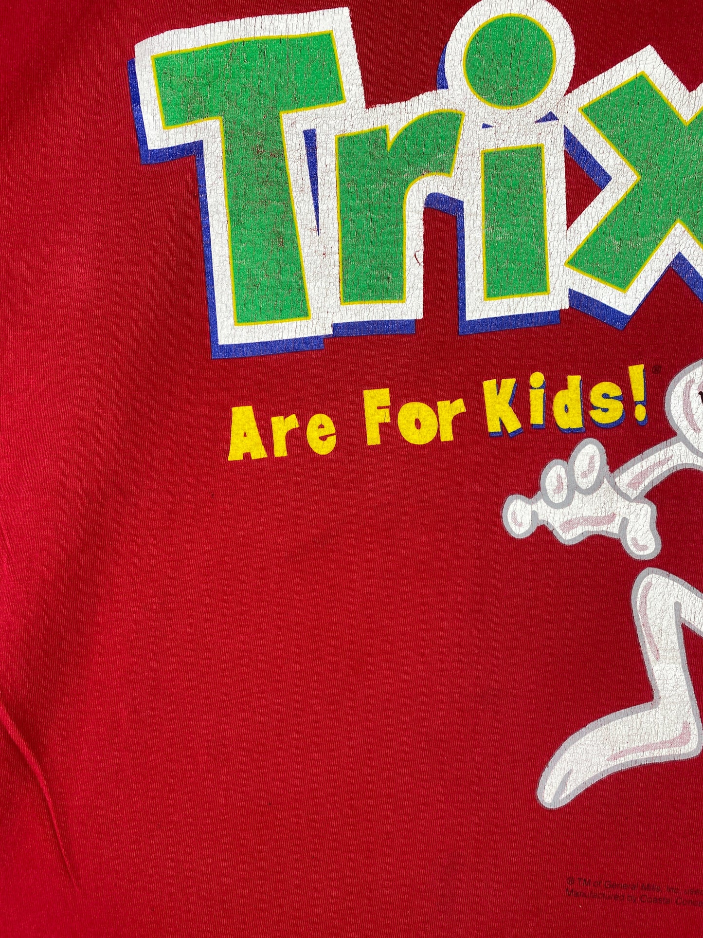 90's TRIX CEREAL Size L Vintage T-Shirts / E9692T