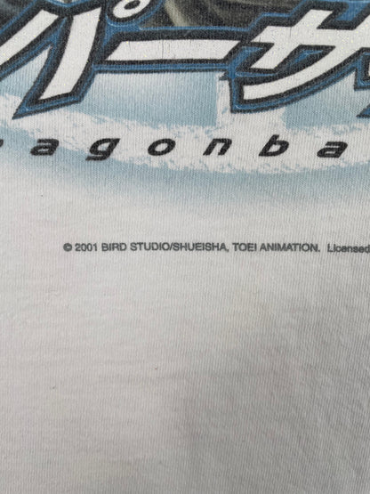 2001 DRAGON BALL Z Size No Tag (Approx.M-L) Vintage T-Shirt / F8032T