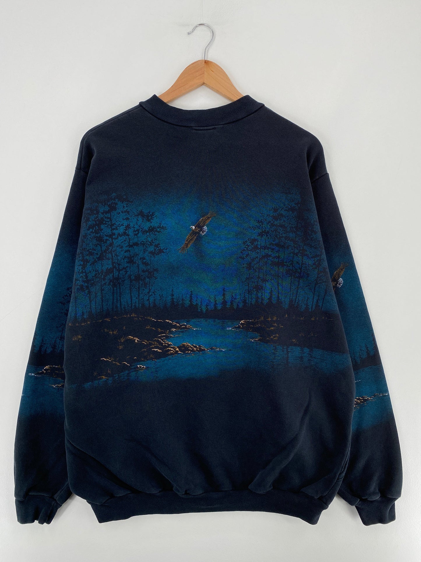 1992 BALD EAGLE Made in USA Size XXL Vintage Animal Sweat-Shirt / F1225S
