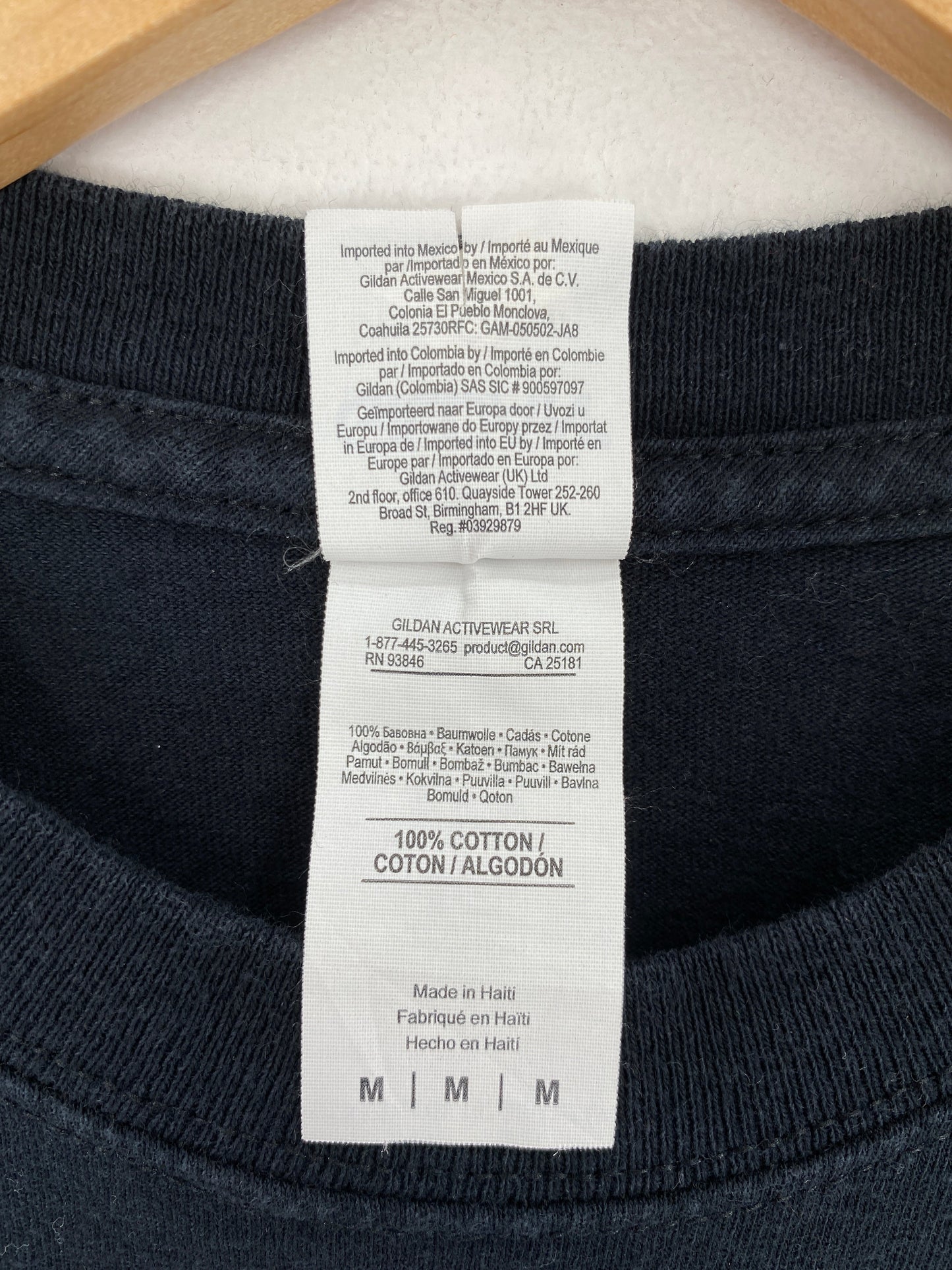 2019 107.5 BIG JAM Size M Vintage Music T-Shirt / G6903T