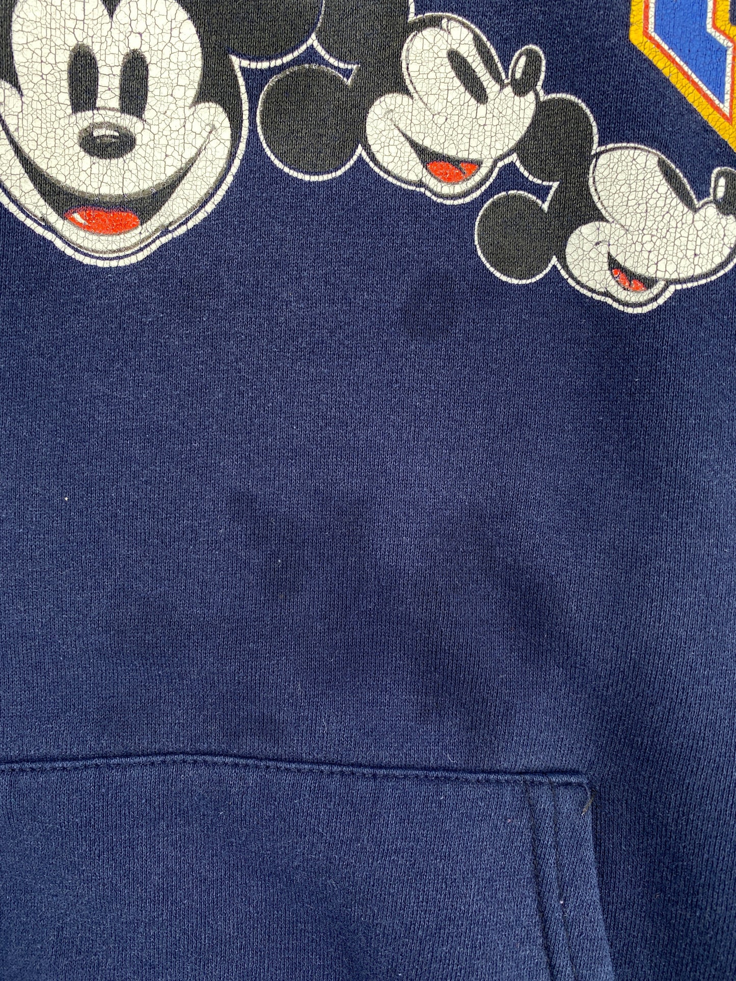 90's DISNEY MICKEY Made in USA Size XL Vintage Hoodie Sweat-shirt / G4791S