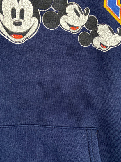 90's DISNEY MICKEY Made in USA Size XL Vintage Hoodie Sweat-shirt / G4791S