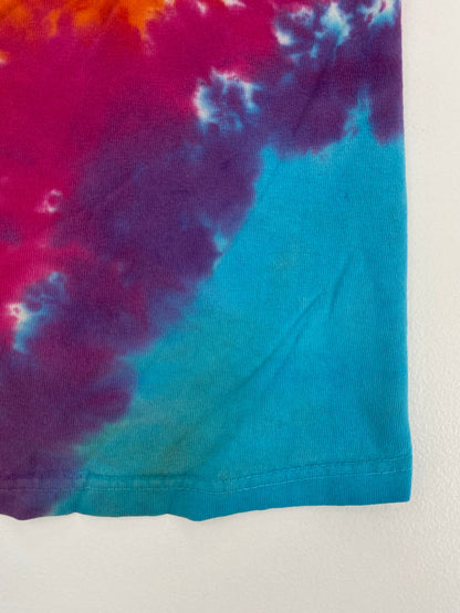 Vintage LIQUID BLUE x TIE-DYE SPACE MUSHROOM Size M T-Shirt / F3687T