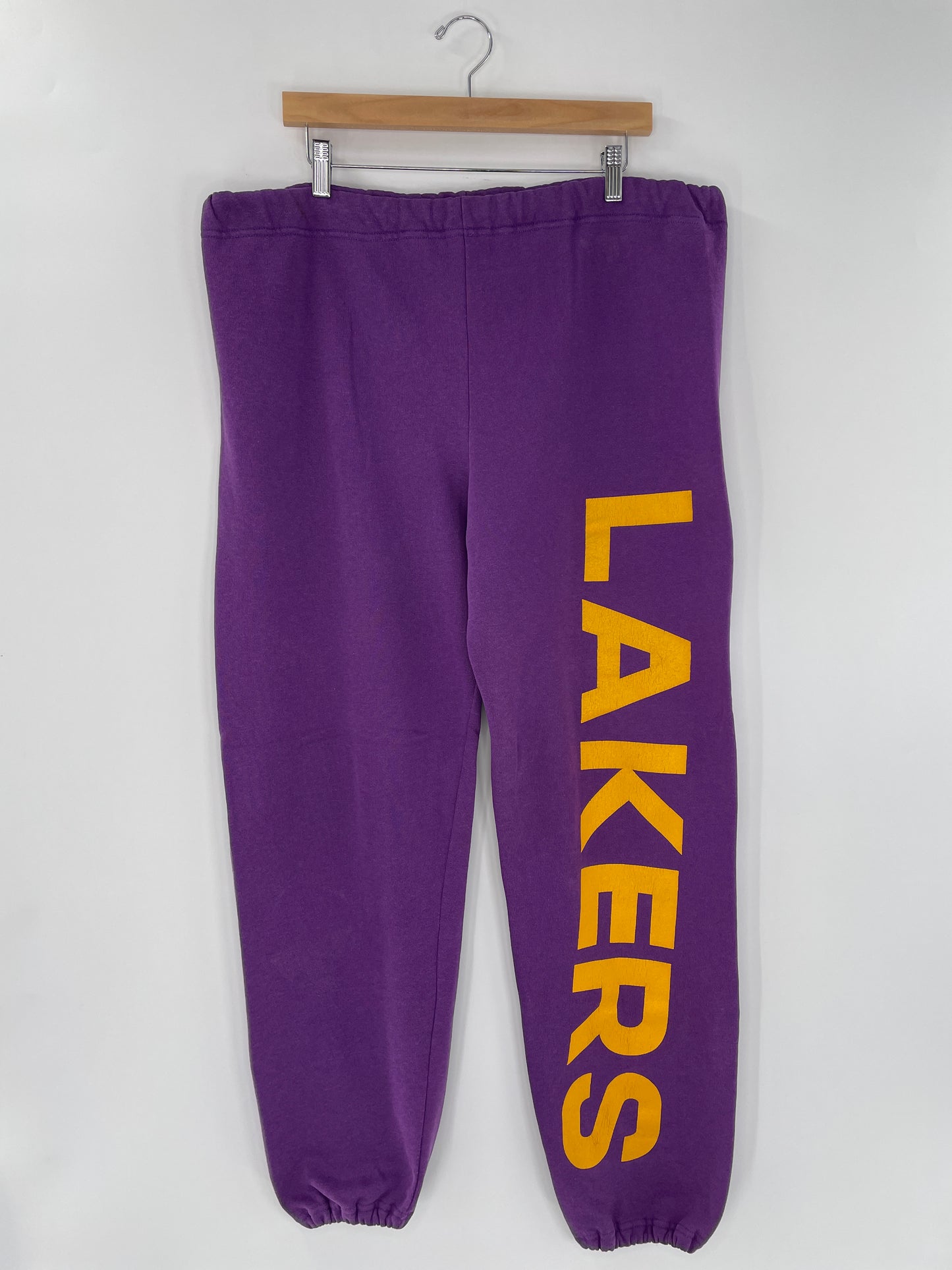 90’s LOS ANGELES LAKERS Size W40xL29 Sweat Pants / E7133P