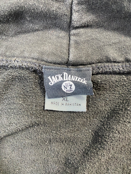 2005 JACK DANIEL'S Size XL Zip-Up Sweat-Shirt / E7651S