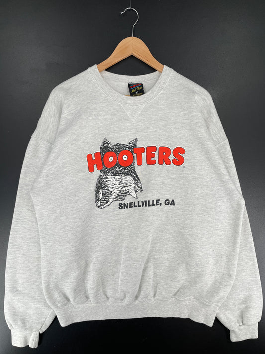 90's HOOTERS Made in USA Size XL Vintage Sweat-Shirt / E7303S