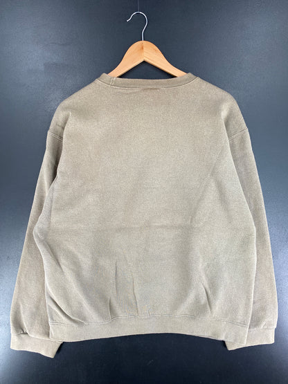 .90's NIKE MINI SWOOSH Made in USA Size L Vintage Sweat-Shirt / E9381S