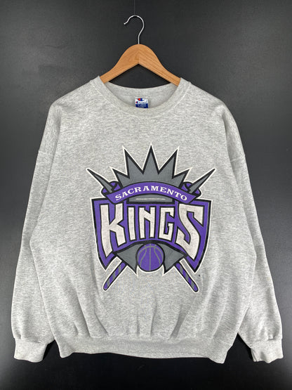90’s CHAMPION X KINGS Size XL NBA Sweat-Shirt / E8517S