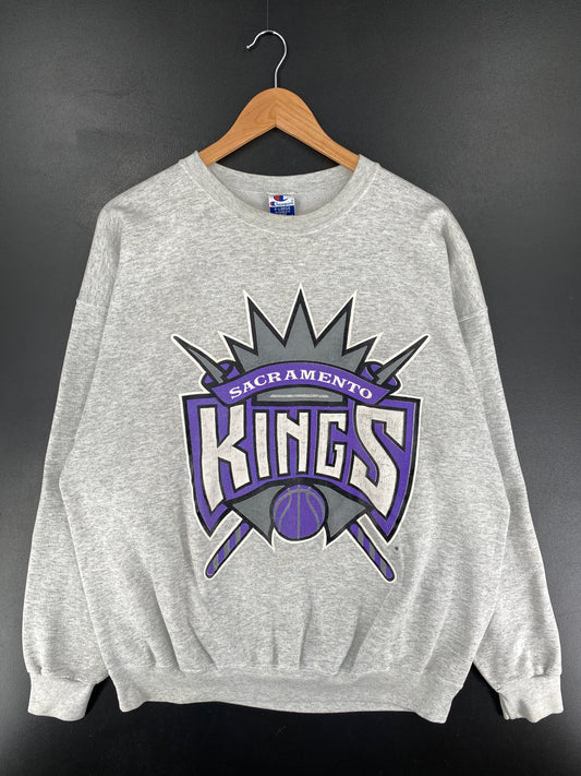 90’s CHAMPION X KINGS Size XL NBA Sweat-Shirt / E8517S