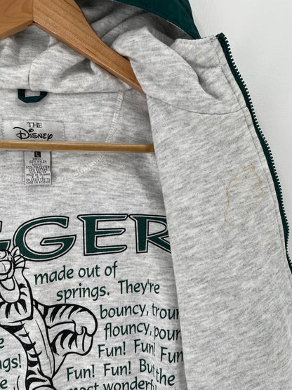 00' DISNEY TIGGER Size L Vintage Nylon Jacket / E7179N