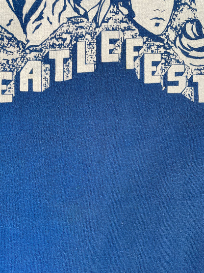 1981 BEATLES BEATLEFEST Made in USA Size XL Vintage Music Sweat-shirt / F3948S