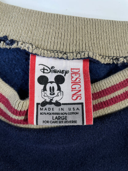 90's DISNEY MICKEY Made in USA Size L Vintage Sweat-shirt / G5350S
