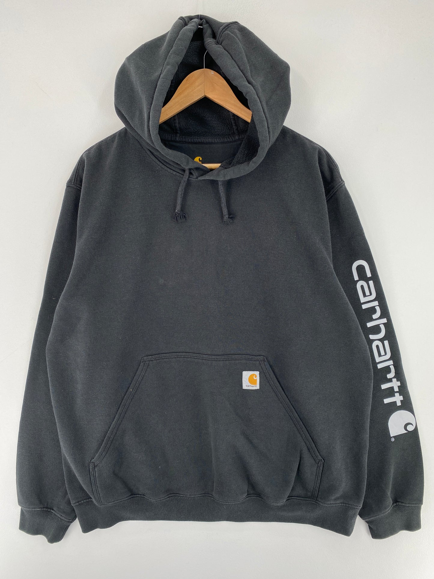 Vintage CARHARTT Size L Hoodie Sweat-Shirt / E9168S