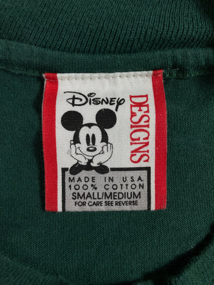 90' DISNEY MICKEY Made in USA Size S-M Vintage T-Shirt / F890T