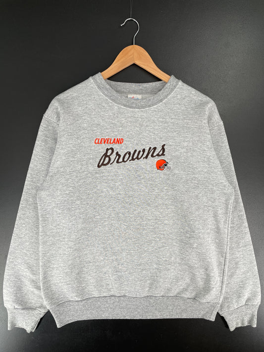 90's CLEVELAND BROWNS Made in USA Size M Vintage NFL Sweat-Shirt / E7098S