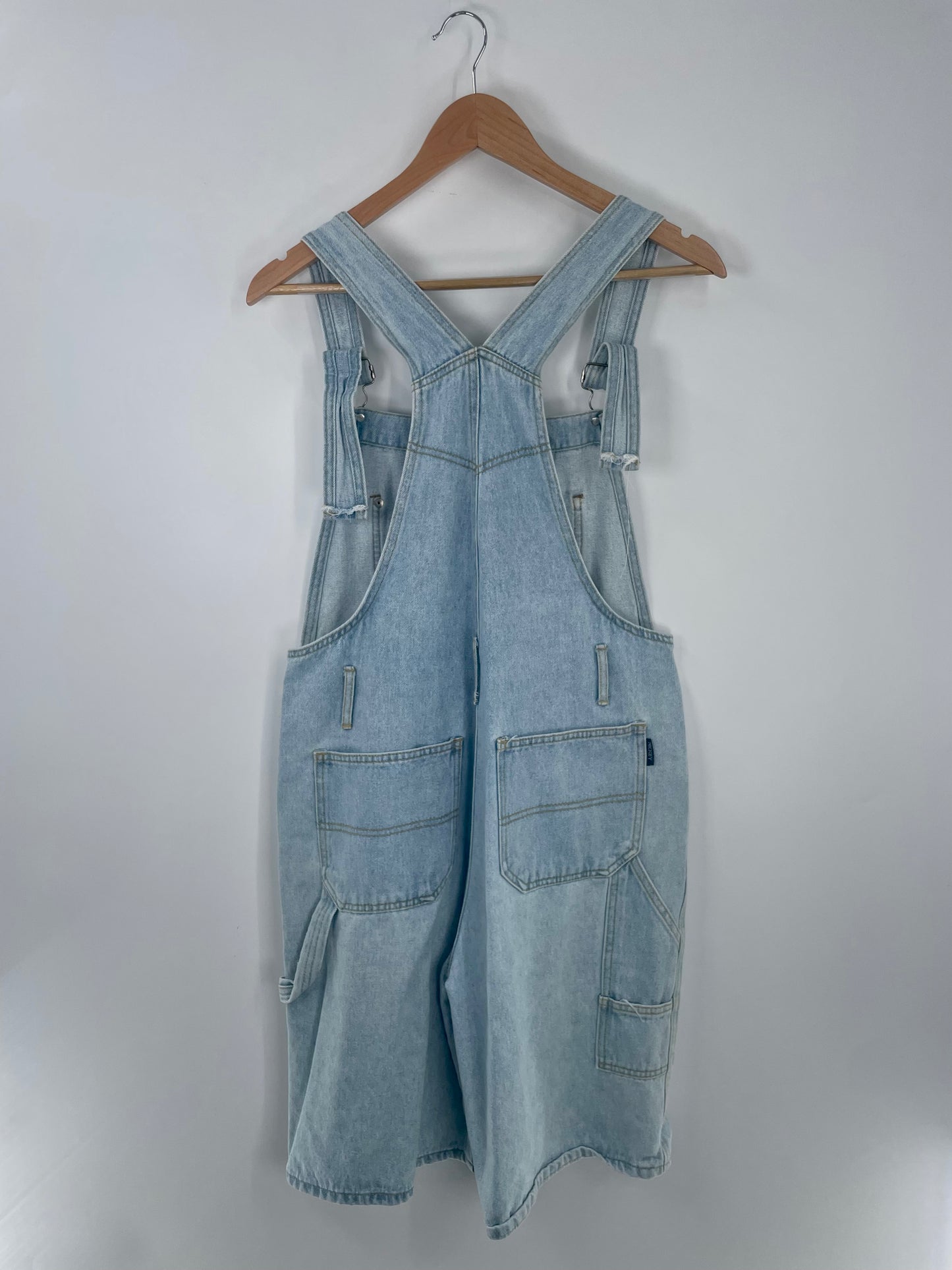 90's DISNEY MICKEY AND MINNIE Size Women's M Vintage Denim Overall / E8766P