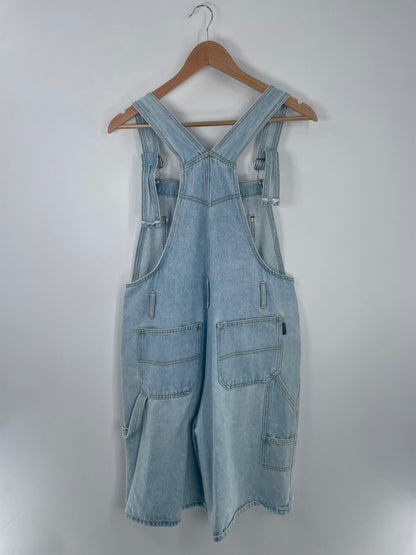 90's DISNEY MICKEY AND MINNIE Size Women's M Vintage Denim Overall / E8766P