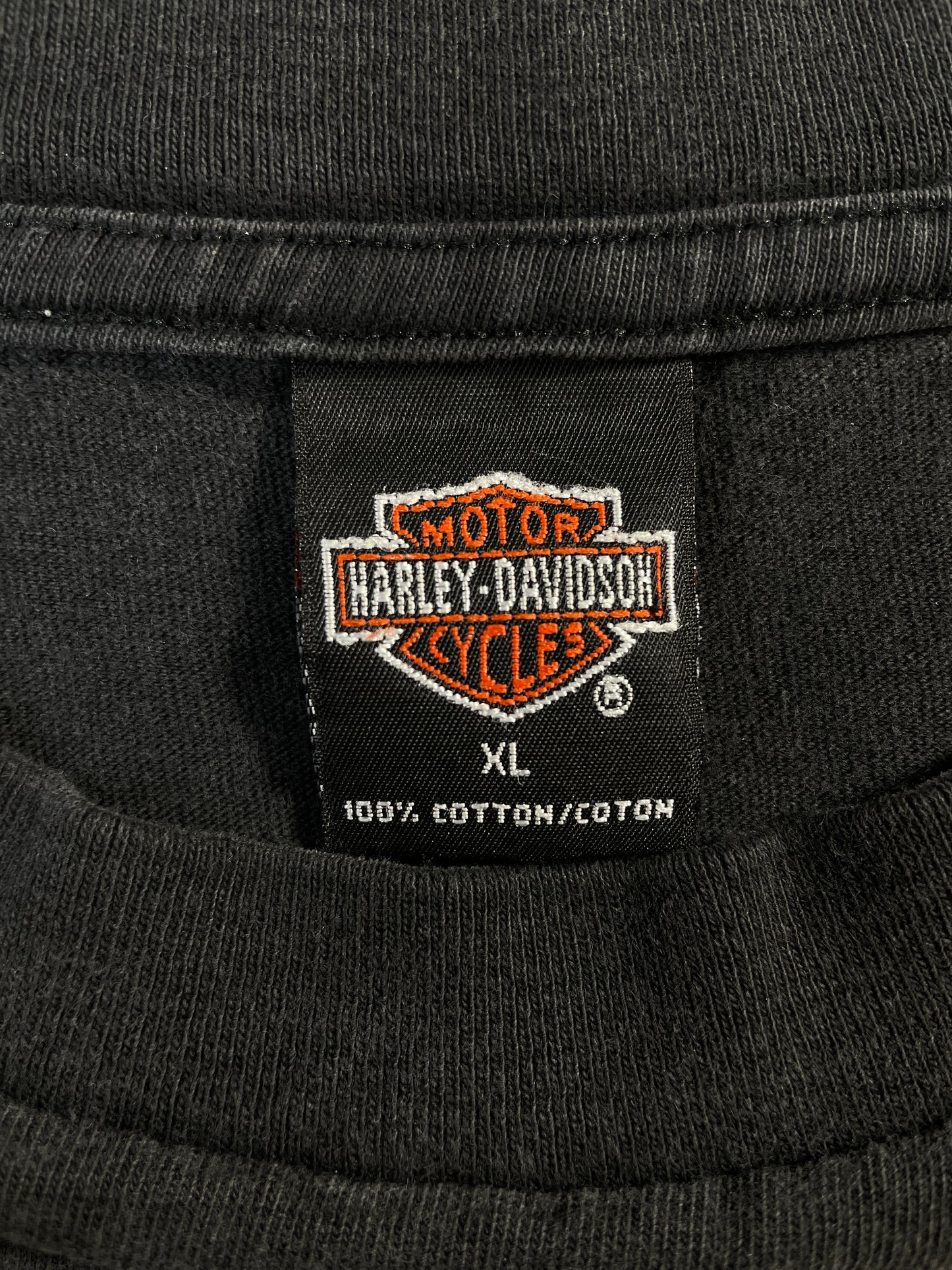 1998 HARLEY DAVIDSON Made in USA Size XL Vintage T-shirt / E6787T