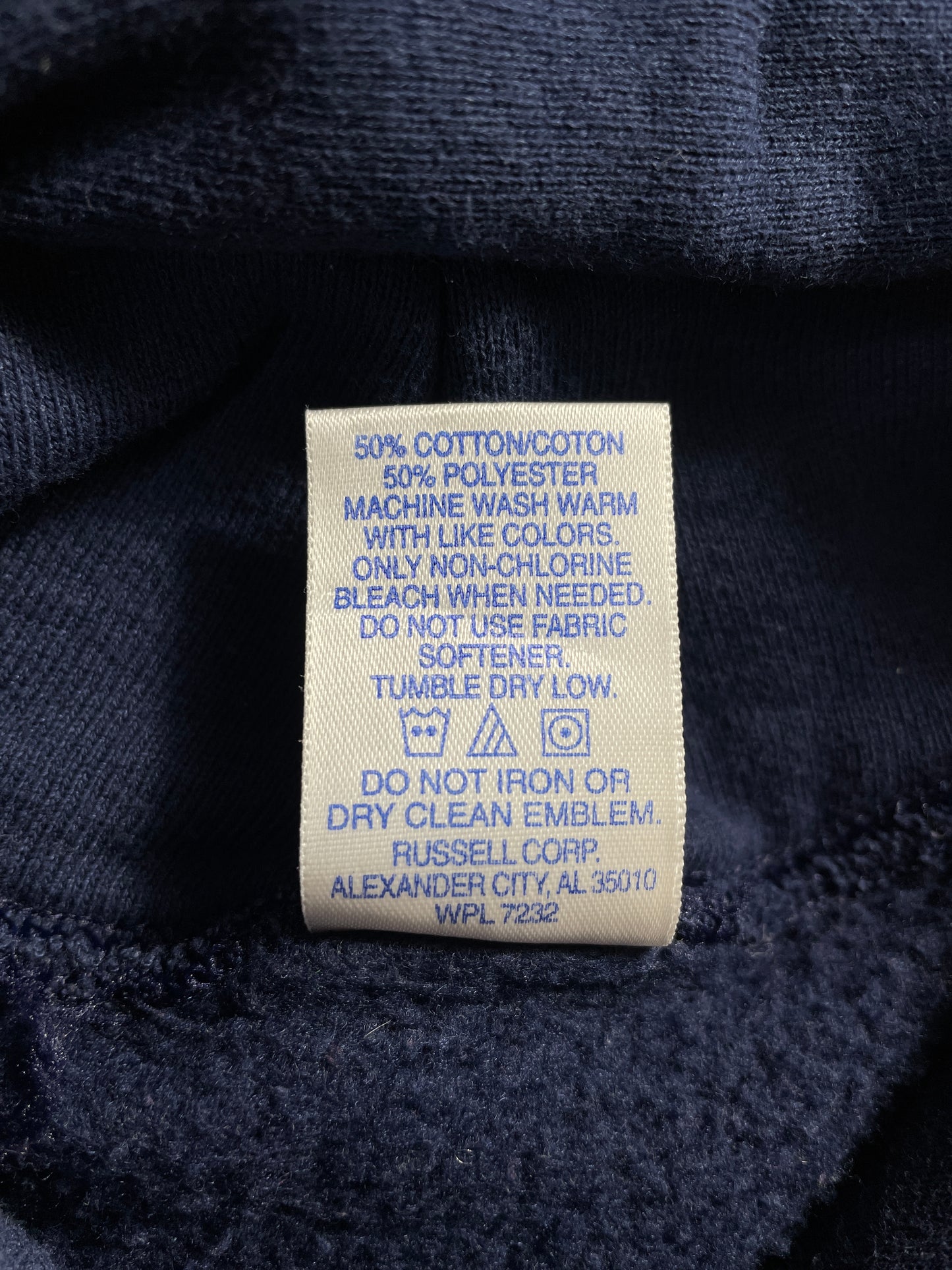 Vintage RUSSELL x SYRACUSE Size XL Vintage College Hoodie Sweat-shirt / E7699S