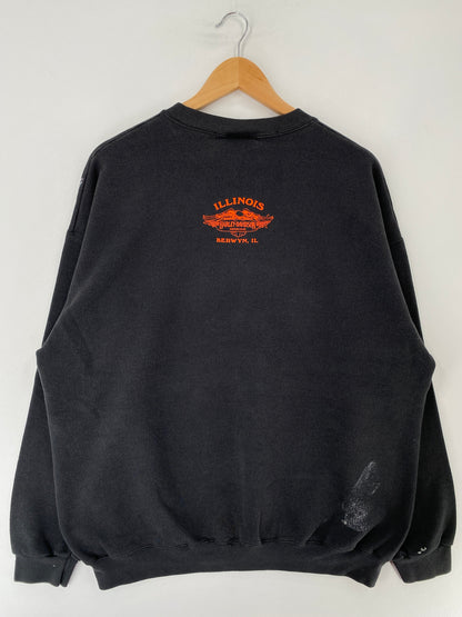 1996 HARLEY DAVIDSON Size XL Vintage Sweat-Shirt / F525S