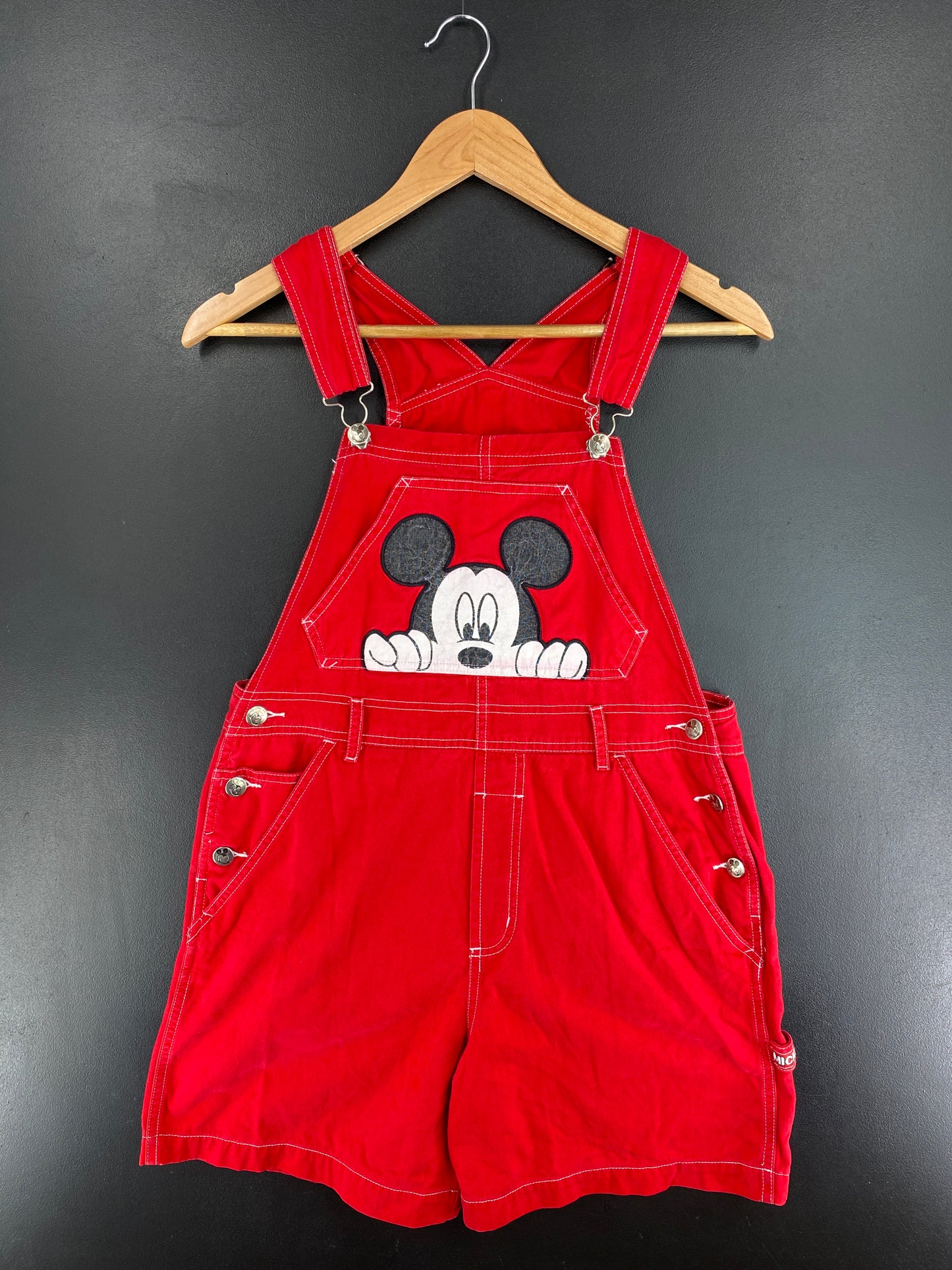 90's DISNEY MICKEY Size S Vintage Overall / E8905P