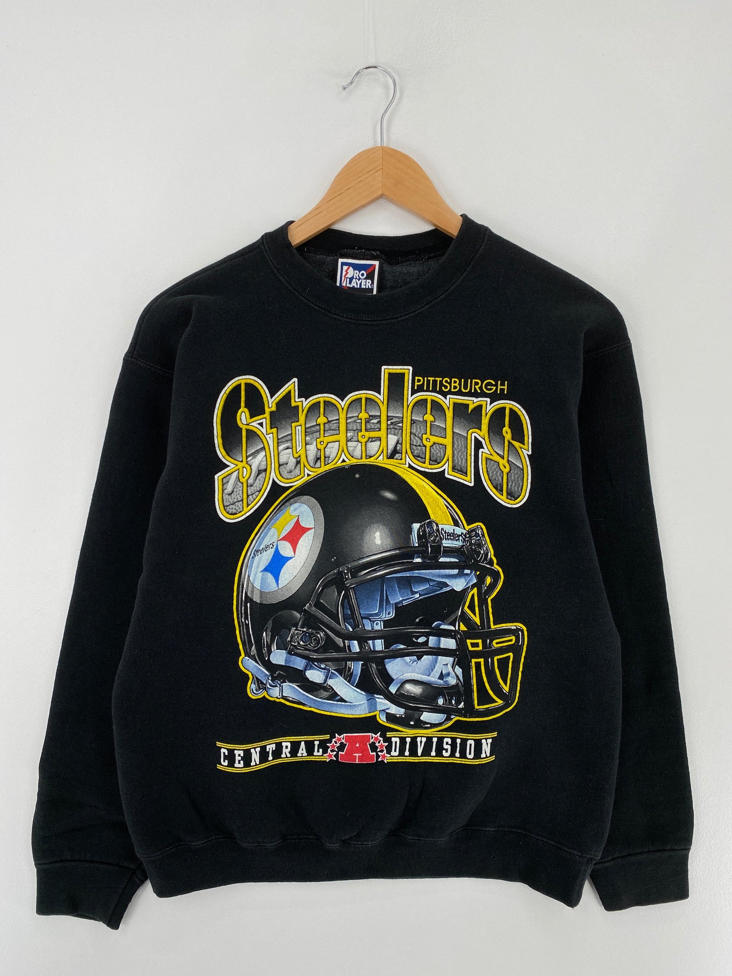 90's PITTSBURGH STEELERS Size M Vintage NFL Sweat-Shirt / F4175S