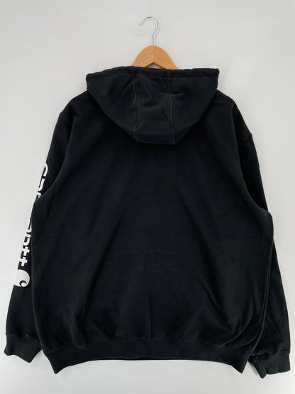 Vintage CARHARTT Size XL Hoodie Sweat-Shirt / F4583S