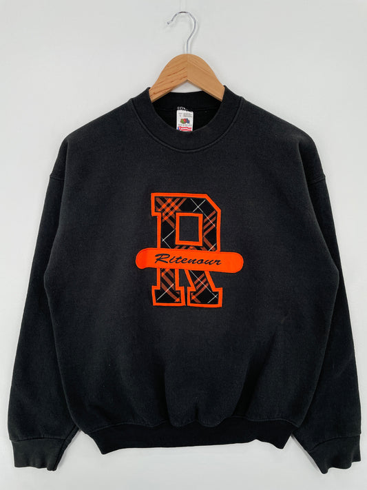 90's RITENOUR Made in USA Size L Vintage College Sweat-shirt / F7452S