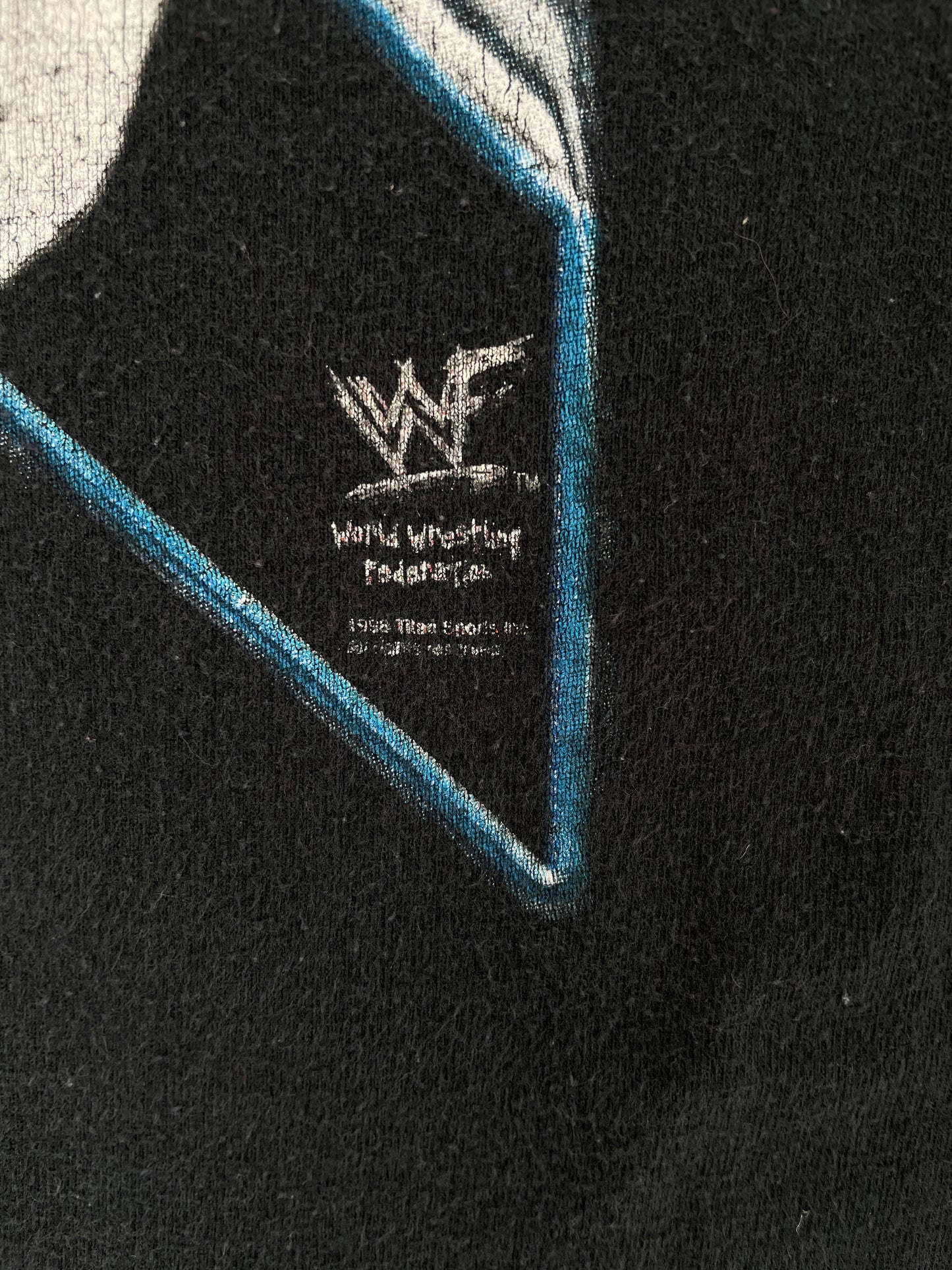1998 STONE COLD Size L Vintage WWF T-shirt / E7728T