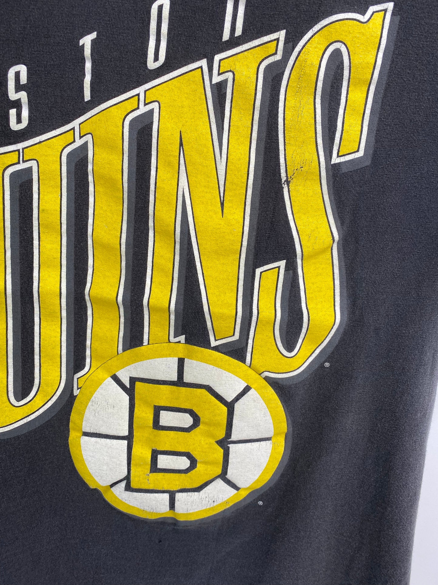 90's BOSTON BRUINS Size XL Vintage NHL T-shirt / E9662T