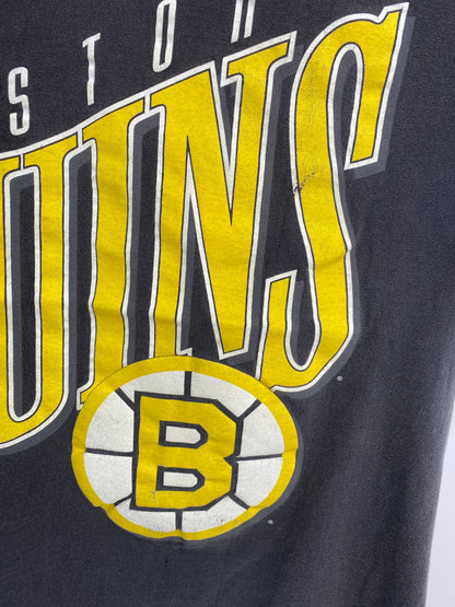 90's BOSTON BRUINS Size XL Vintage NHL T-shirt / E9662T