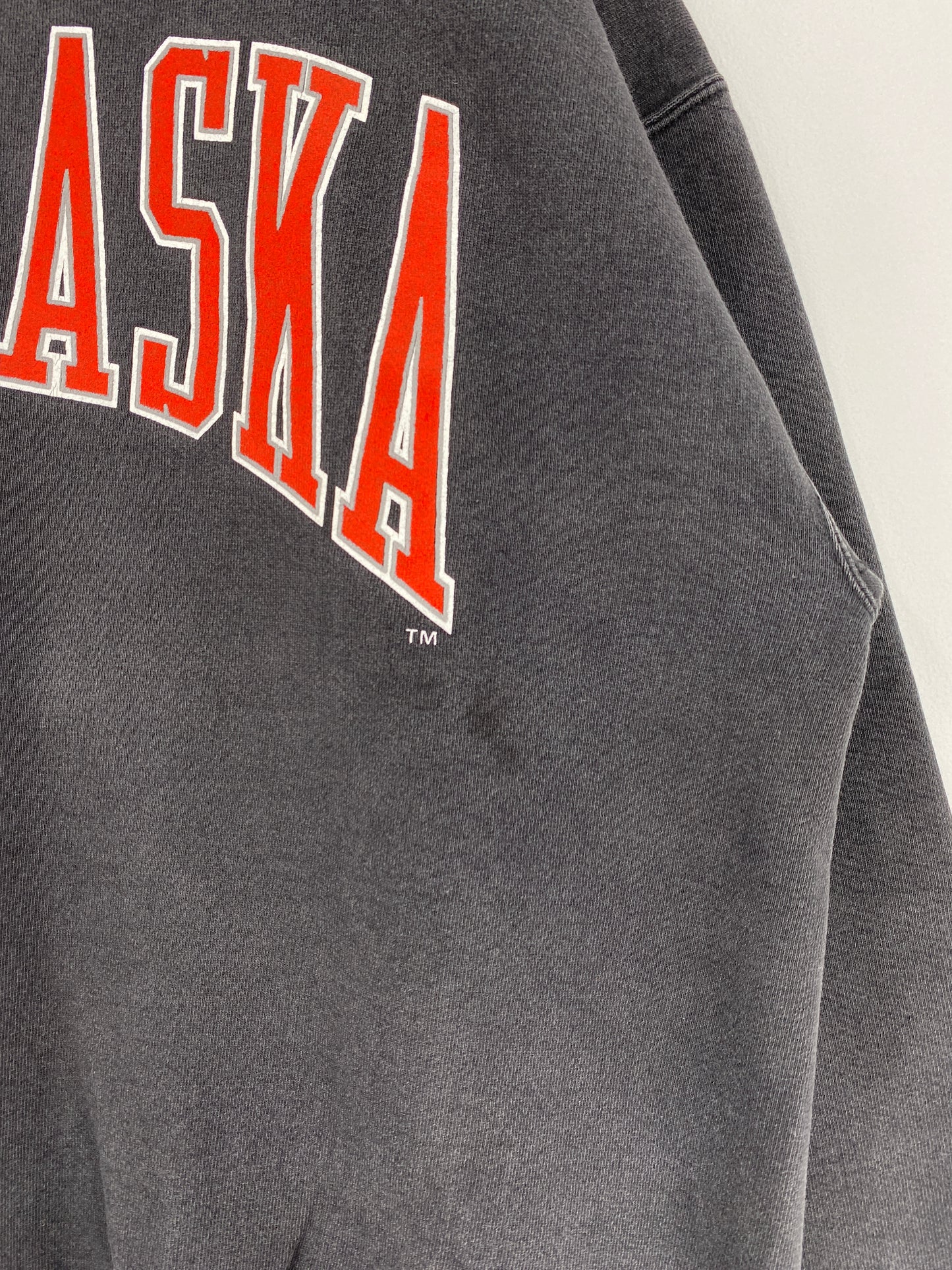 90’s  NEBRASKA HUSKERS Made in USA Size XL Vintage College Sweat-shirt / E8079S